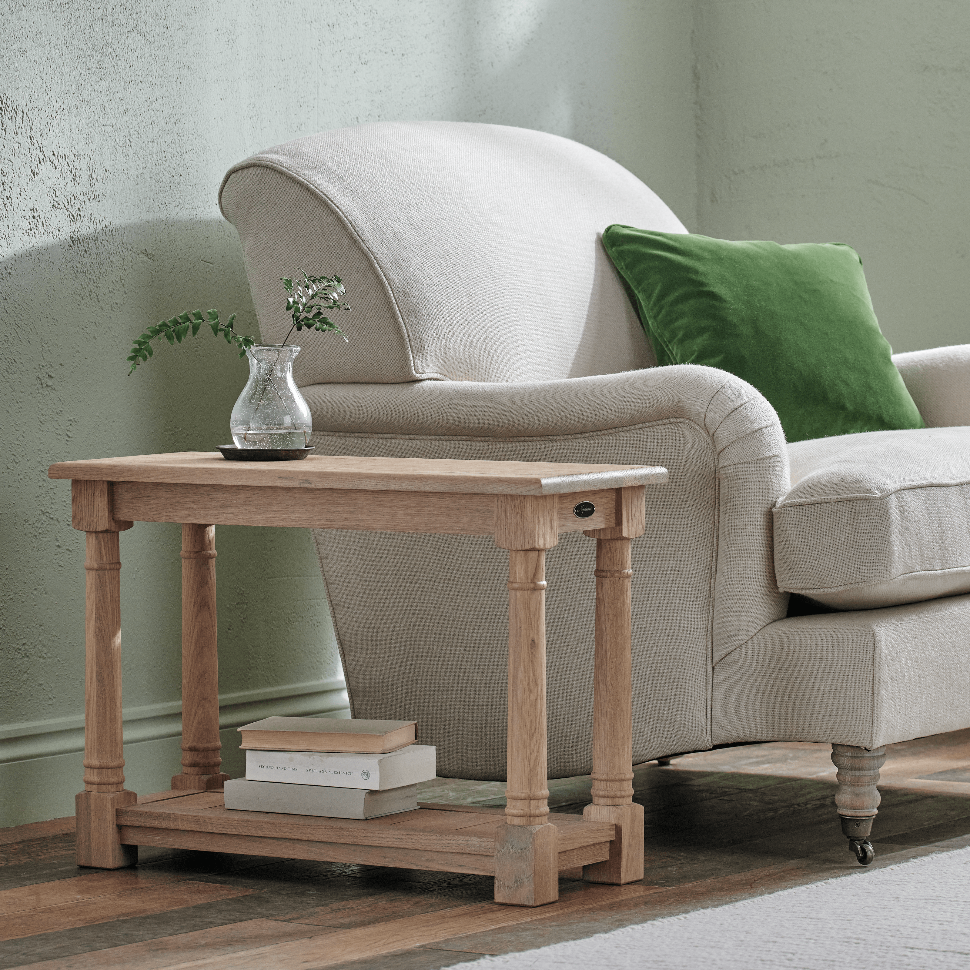 Modern Edinburgh Rectangular Side Table - Neptune