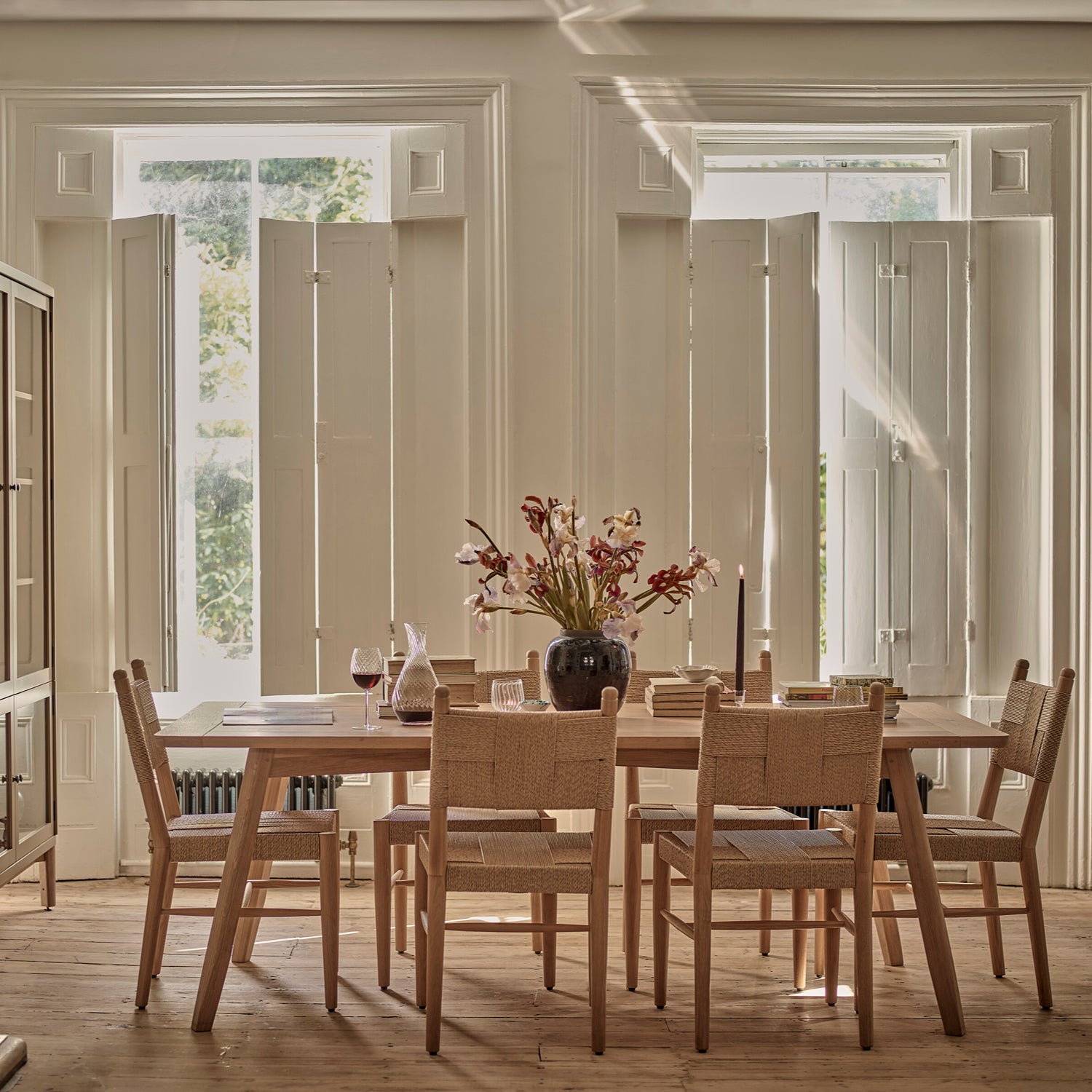 Modern Wycombe Rectangular Dining Table for Small Spaces - Neptune