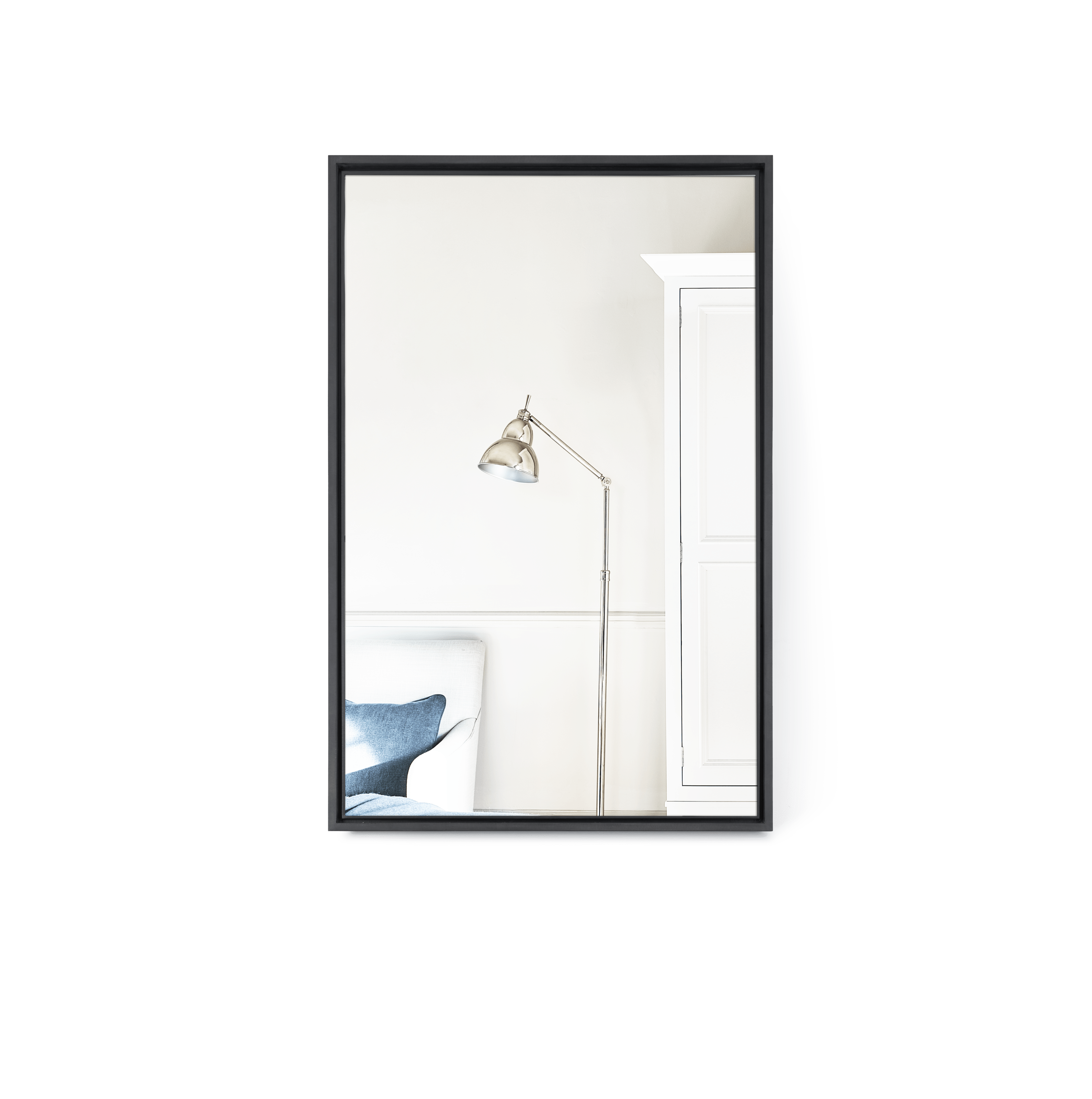 Modern Rectangular Wall Mirror by Carter - Neptune